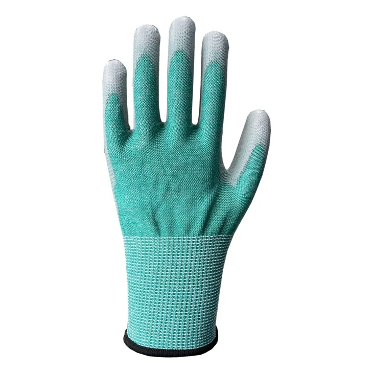 HPPE Cut Resistant Gloves PU Dipped